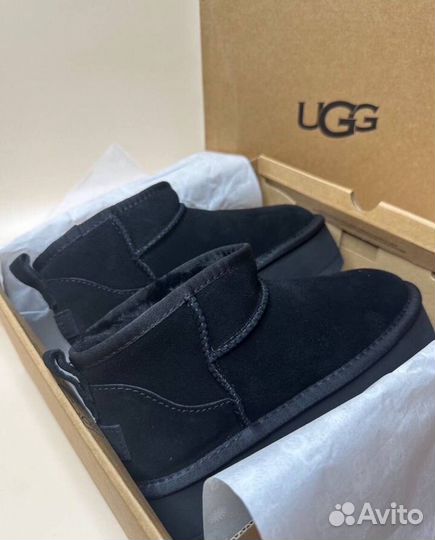 Ugg Ultra Mini Classic Black оригинал