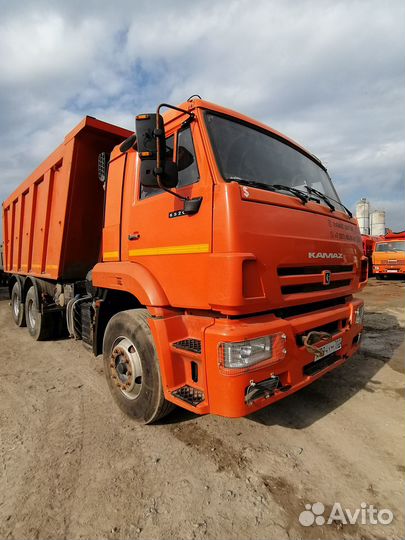 Самосвал 12м³ КАМАЗ 6520, 2018