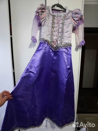 Платье Рапунцель для девочки 146