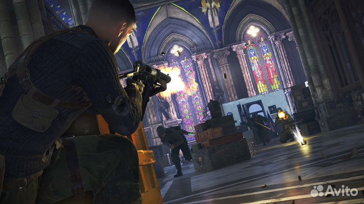 PS4/PS5 диск Sniper Elite 5,абсолютно новый,в упак