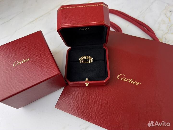 Cartier Clash De Cartier Medium Ring Rose Gold 750