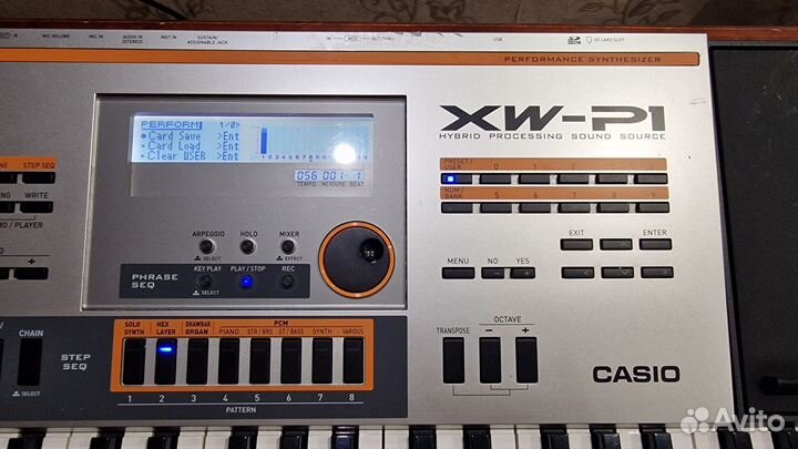 Синтезатор профессиональный casio XW-P1