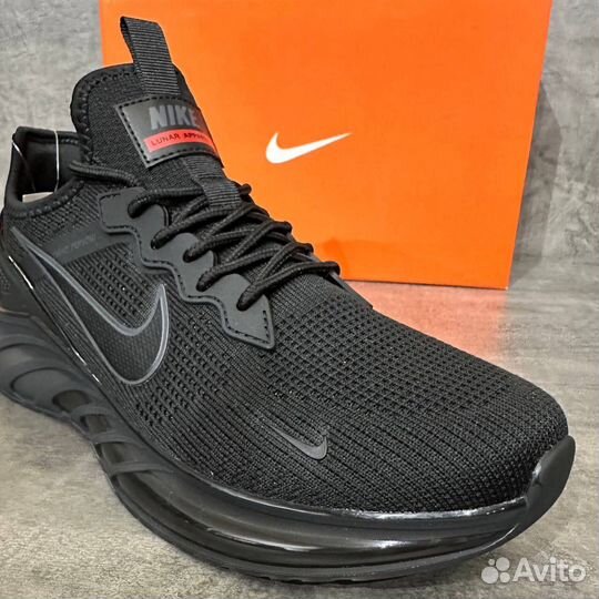 Кроссовки мужские nike aIr zoom lunar black