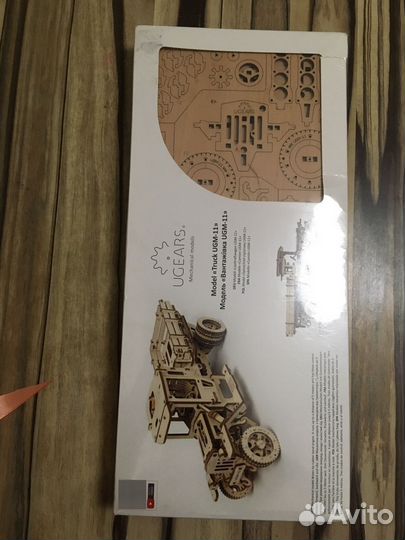 Сборная деревянная модель 3D-пазл ugears