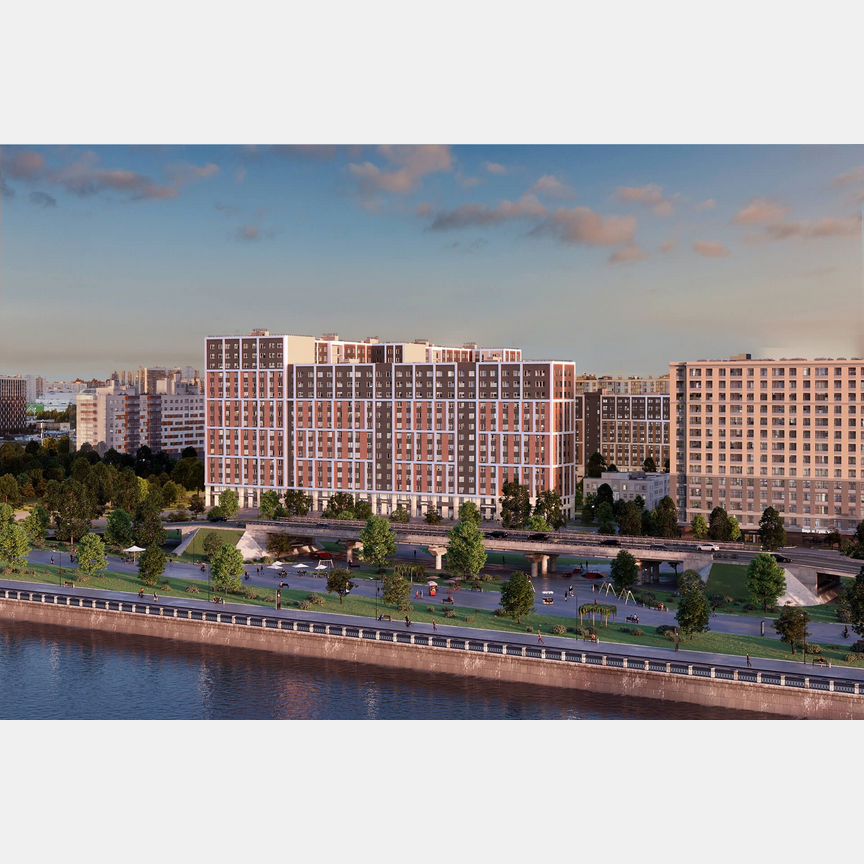 1-к. апартаменты, 36,8 м², 4/17 эт.