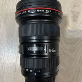 Canon EF 16-35mm f/2,8 USM II С защитным стеклом