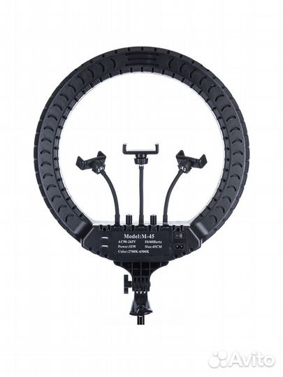 Кольцевая лампа 45 см со штативом