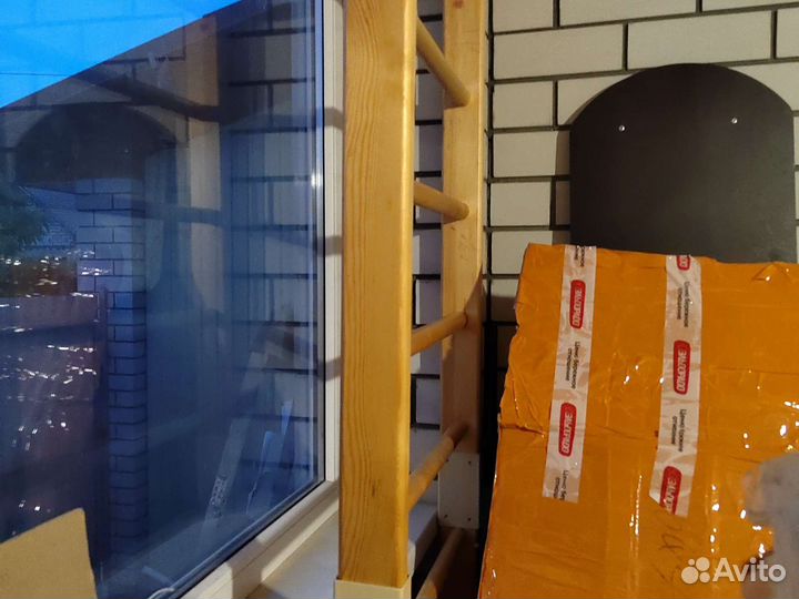 Детская шведская стенка деревянная