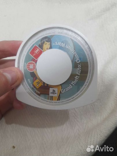 Диск gta chinatown wars для psp