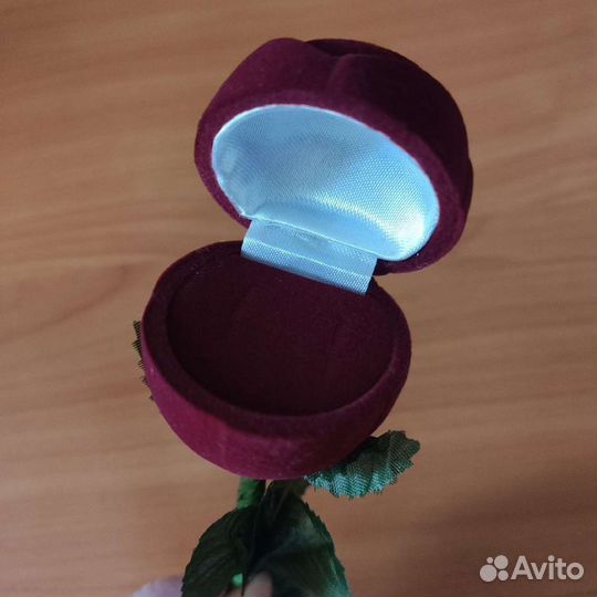 Новые коробочки для украшений в форме розочки