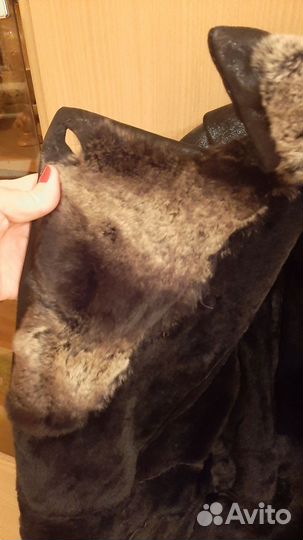 Дубленка натуральная женская размер 44 46