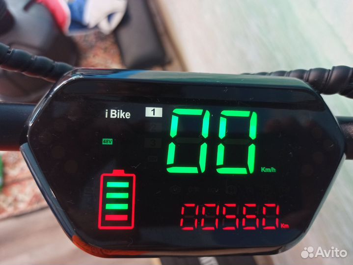 Электроскутер White Siberia mini light 1200w