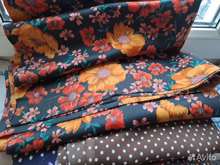 Отрезы ткани СССР пакетом