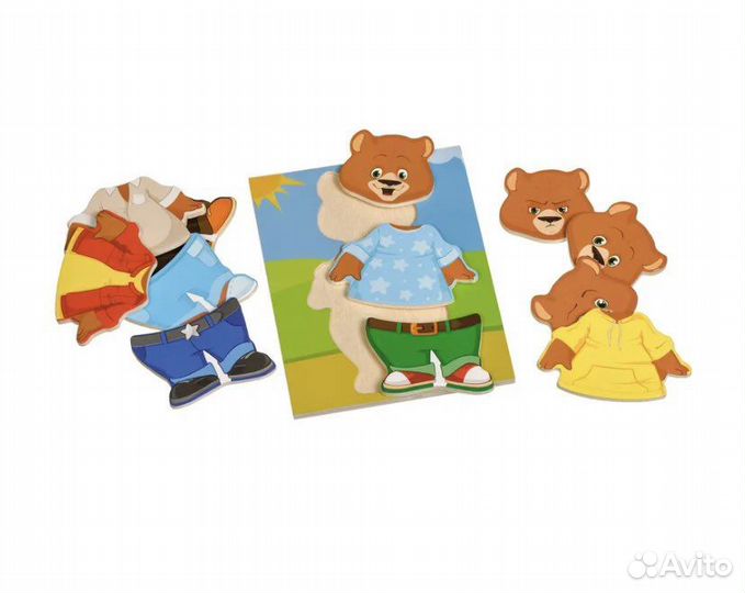 Пазл медвежонок Миша