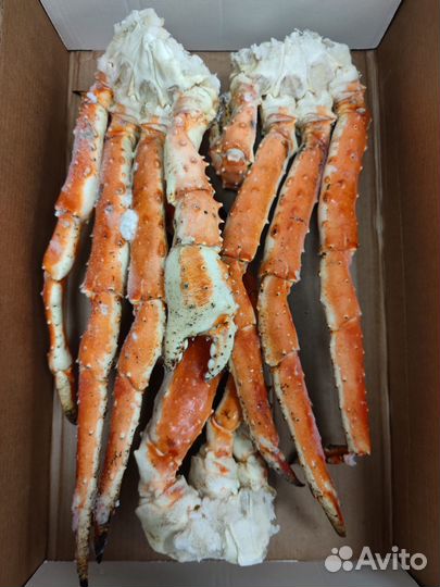Камчатский краб (фаланги и очищеное мясо )