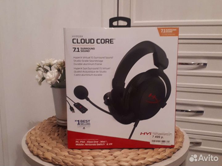 Игровая гарнитура HyperX Cloud Core hxhscc2bk/WW