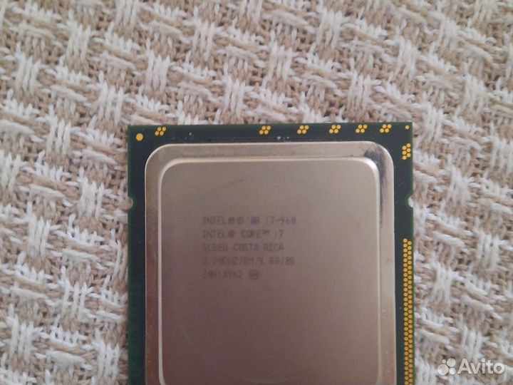 Процессор intel core i7-960