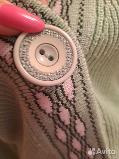Кардиган вязаный 48р