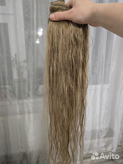 Накладные волосы на заколках