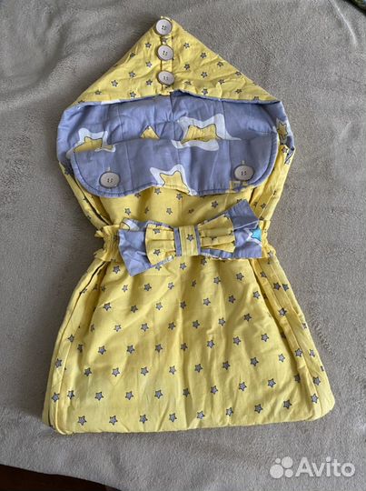 Конверт для новорожденного на выписку