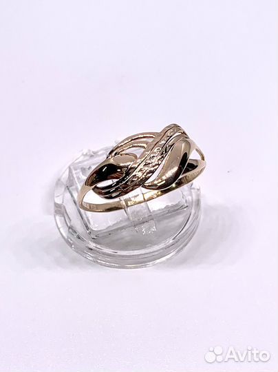 Золотое кольцо 585 пробы