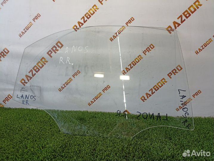 Стекло двери опускное заднее правое Chevrolet