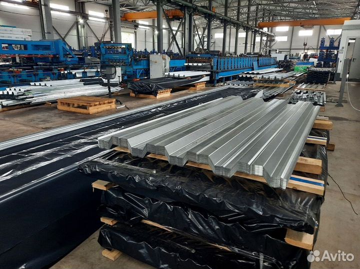 Профнастил окрашенный 0.4х1100х2000