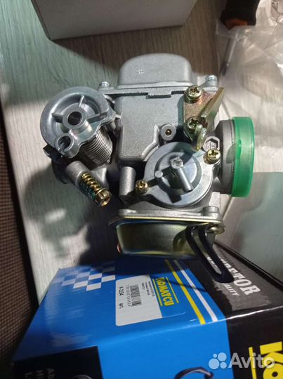 Карбюратор на двигатель qmj157 мопед, снегоход