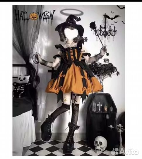 Платье лолита хеллоуин