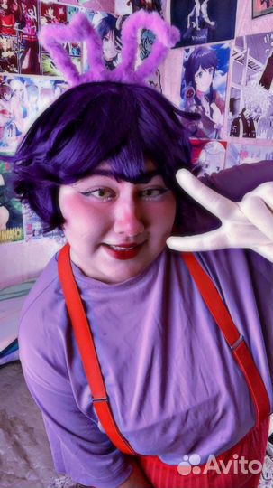 Цифровой цирк косплей Джексон Парик