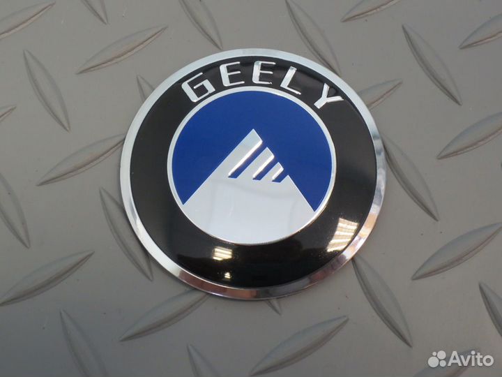 Наклейки Geely 55 мм на колпаки диски ступицу