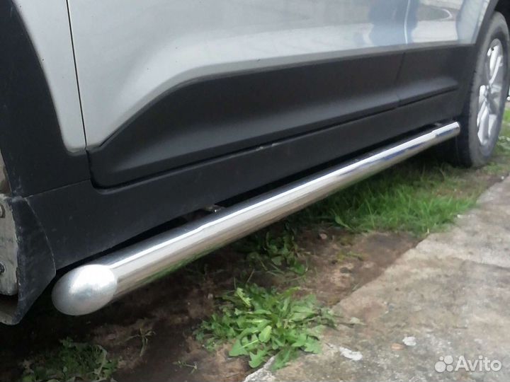 Защита бамперов и порогв