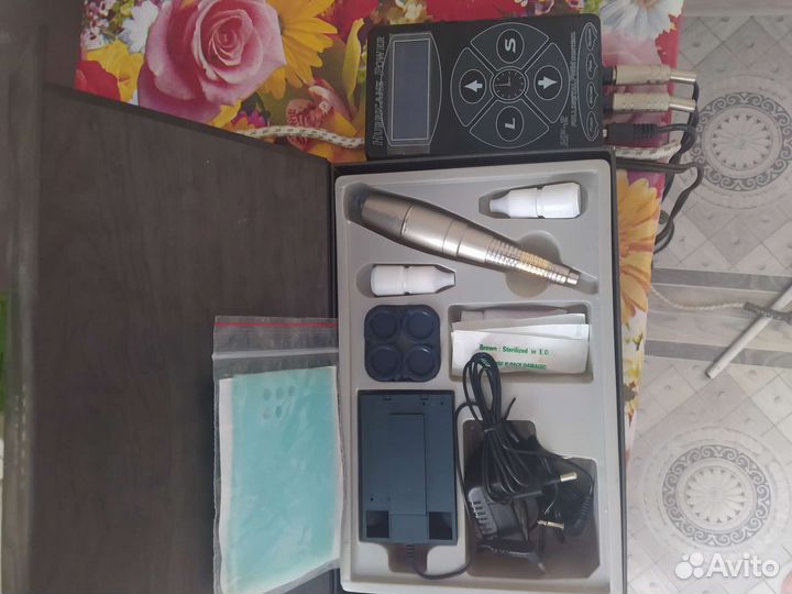 Машинка для татуажа + блок