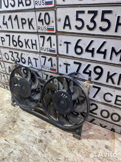 Вентилятор охлаждения Ваз 21214 2012