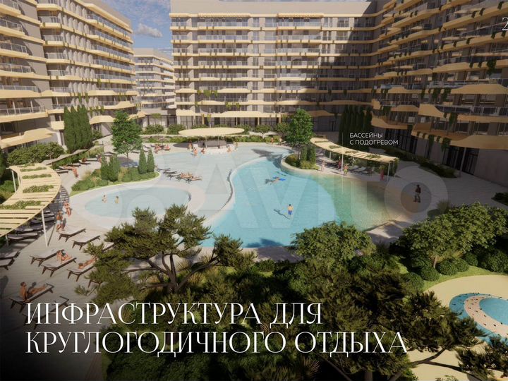 3-к. апартаменты, 62,3 м², 8/9 эт.