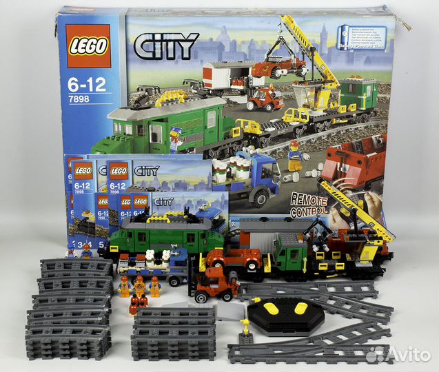 Lego city 7898 cargo train deluxe on sale