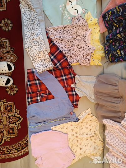 Пакет одежды для девочки 86-98