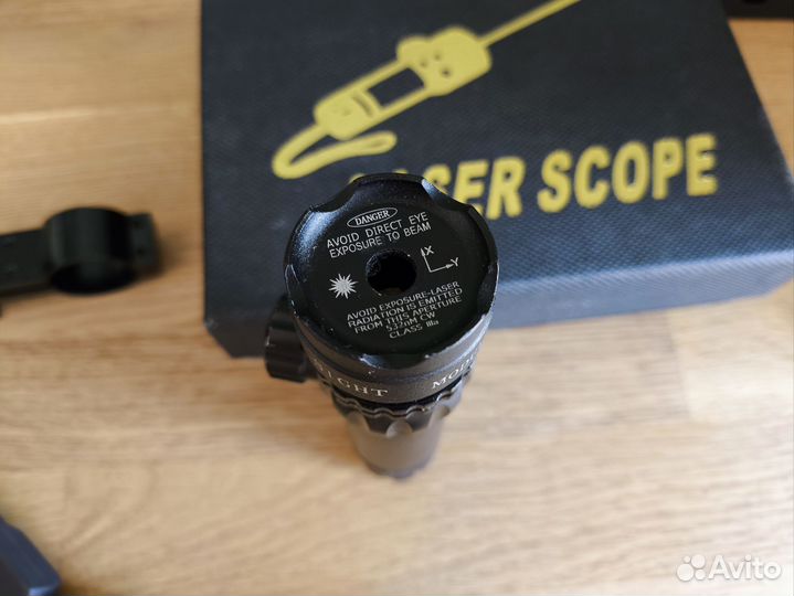 Зеленый лазерный прицел LaserScope. лцу