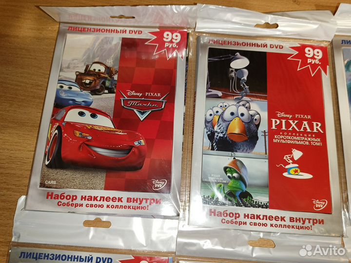 DVD диски мультфильмы