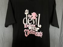 Vetements the devil does wear футболка