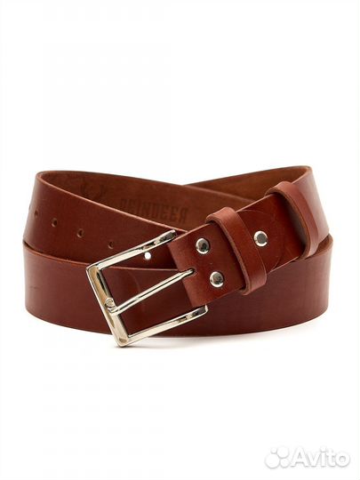 Ремень из натуральной кожи ручной работы