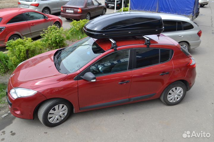 Багажник бокс на крышу Renault Megane 3 (2009-2016