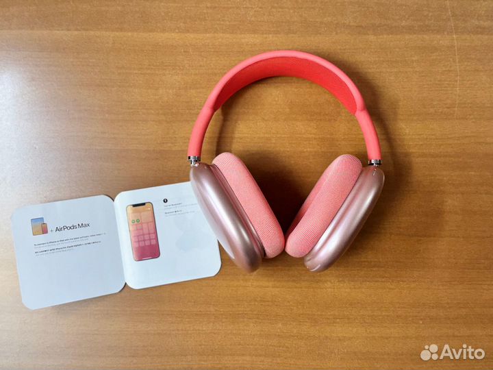 Apple AirPods Max, Bluetooth, USB Type-C, розовый