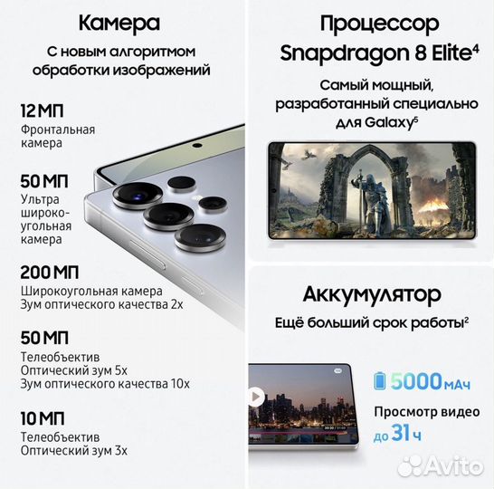 Samsung Galaxy S25 Ultra, 12/512 ГБ