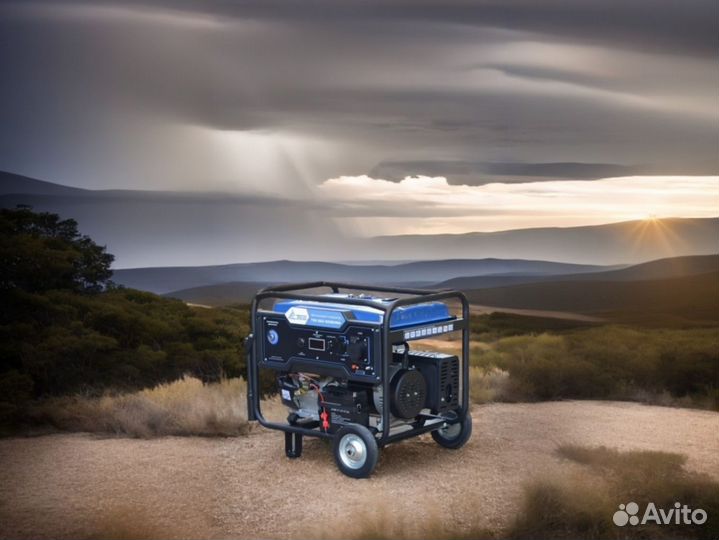 Бензиновый генератор TSS SGG 8000ehna 8 кВт