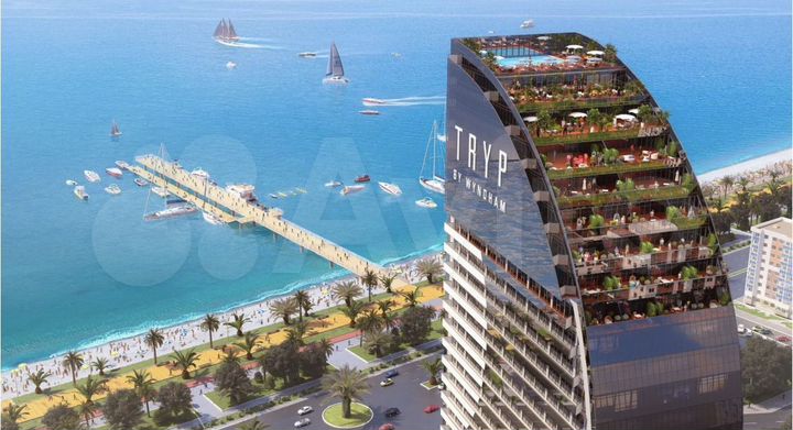 Квартира-студия, 29 м² (Грузия)