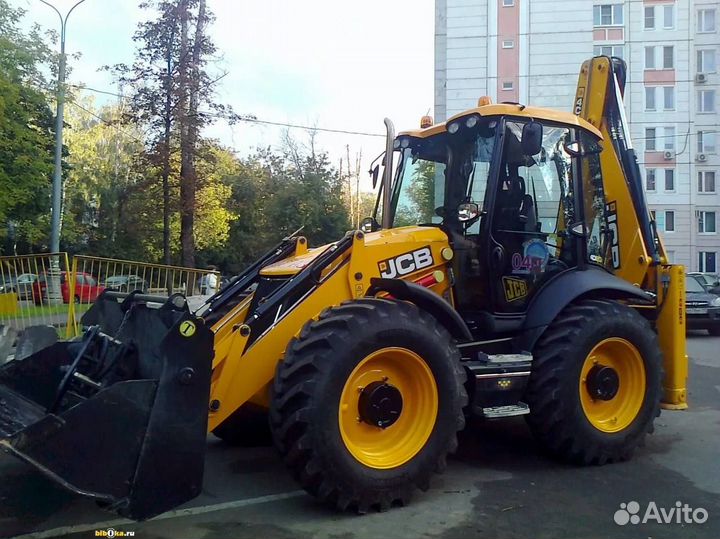 Аренда экскаватора/Услуги трактора JCB