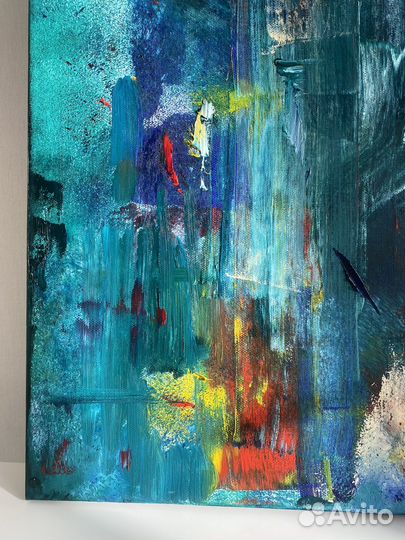 Картина маслом абстракция