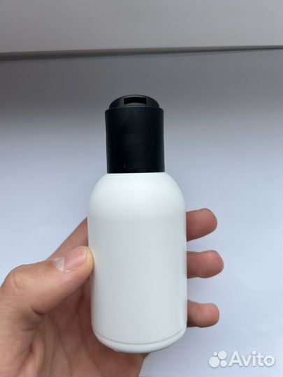 Флакон пэт 100 мл с дозатором/крышкой флип топ