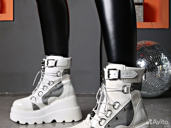 Высокие Ботинки Demonia Drain